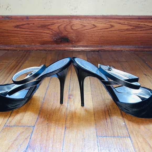 Giorgio Armani silk sandals - black - Picture 5 of 9